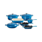 Signature Enameled Cast Iron 11-Piece Ultimate Cookware Set
