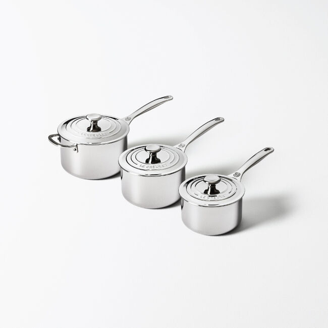 Signature Stainless Steel Saucepan